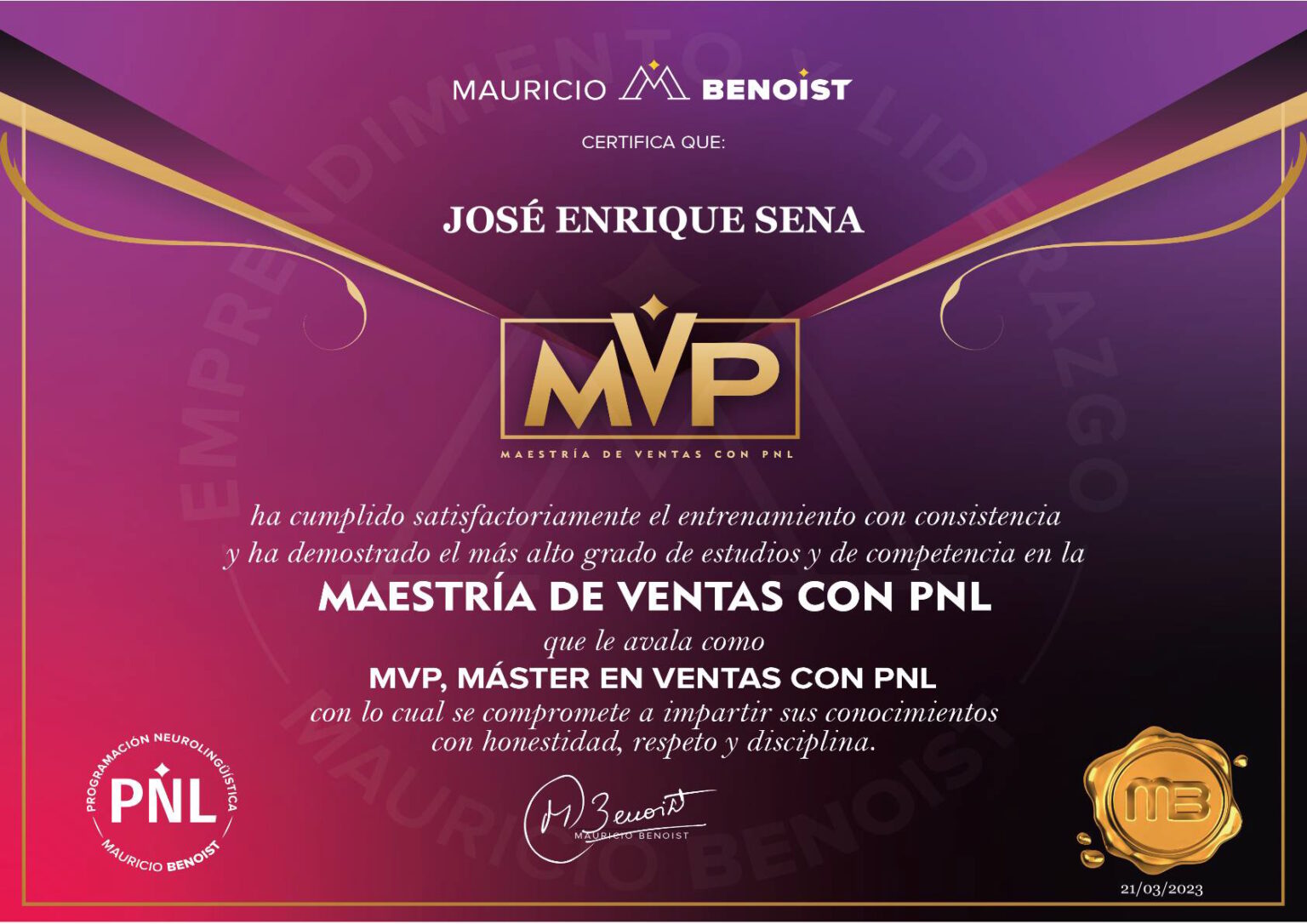 MVP JOSE SENA